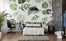Exotické listy - fototapeta FX3820