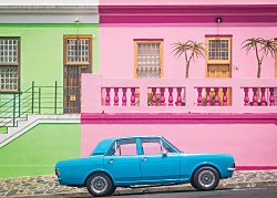 Farebné domčeky  - fototapeta FX4102