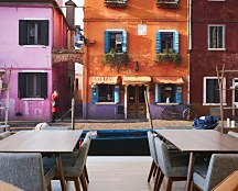 Farebná ulička - fototapeta FX4520