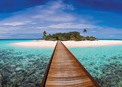 Molo Maldivy fototapeta FX4558