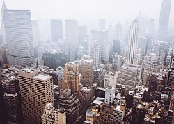 Wieżowce w Nowym Jorku - fototapeta FX4657