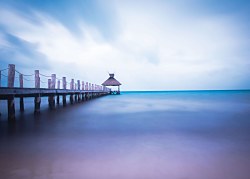 Drevené mólo - fototapeta FX4716