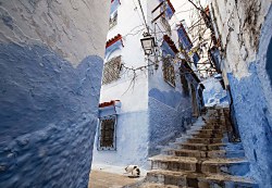 Maroko ulička  - fototapeta FXL3745