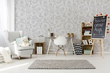 Vzor ruže - fototapeta FXL3890