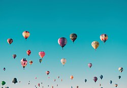 Festiwal Balonów - fototapeta FXL4675