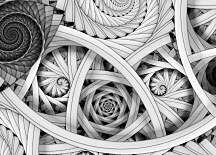 Abstrakcja architektoniczna - fototapeta FM0747