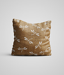 Šablóna na handmade Vankúš Dragonflies STV016