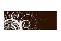 Hnedá panoráma Obraz zs409