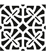 imitácia obkladačky šablóna na maľovanie