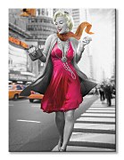 Jadei Graphics (Marilyn Monroe New York Walk) - Obraz WDC90874
