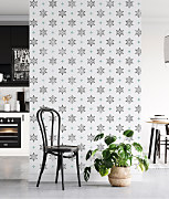 kvietkovaná šablóna na maľovanie decodizajn