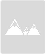 maliarska šablóna kopce