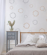 maliarske šablóny stencils wreath vence