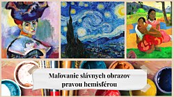 Maľovanie obrazov slávnych umelcov