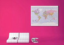 Political World Map - Obraz  WDC96116