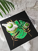 foto od MarienaArt - tea table šablóna tropical ST039
