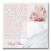 Marilyn Monroe (Nothing Lasts Forever) - Obraz WDC95404