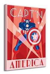 Marvel Deco (Captain America) - Obraz WDC90508