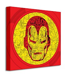 Marvel (Iron Man Helmet Collage) - Obraz WDC95435