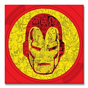 Marvel (Iron Man Helmet Collage) - Obraz WDC95435