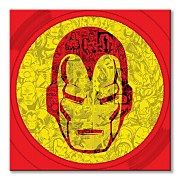 Marvel (Iron Man Helmet Collage) - Obraz WDC98150