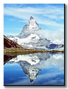 Matterhorn, Švajčiarsko Obraz  CS0259