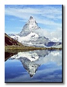 Matterhorn, Švajčiarsko - Obraz CD0259