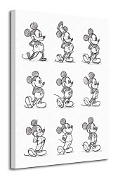 Mickey Mouse (Sketched - Multi) - Obraz WDC90562