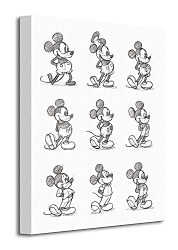 Mickey Mouse (Sketched - Multi) - Obraz WDC92282