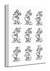 Minnie Mouse (Sketched - Multi) - Obraz WDC92283