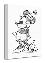 Minnie Mouse (Sketched - Single) - Obraz WDC92281