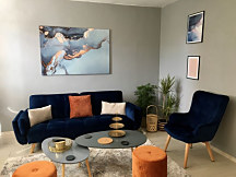 reálna fotka od zákazníka - obraz v interiéri, rozmer 140x95cm