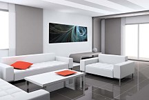 Modrá panoráma Obraz zs408