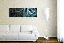 Modrá panoráma Obraz zs408