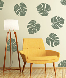 Šablóna na maľovanie list Monstera ST219