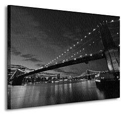 Brooklyn Bridge v noci Obraz CS0211