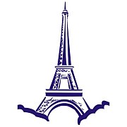 Nálepka na stenu Eiffelova veža _PX 195