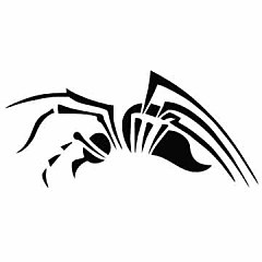 Nálepka na stenu Spider _px48