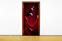 Nálepka na dvere 6044