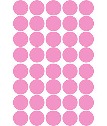 Nalepovacie bodky ružové