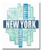 Obraz New York Type WDC94509