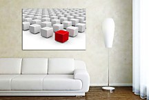 Obraz 3d cubes background zs24875