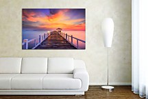 Obraz Pier and Sunset zs24760