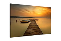 Obraz Drevené mólo pri jazere zs24810
