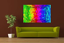 Obraz Farebný 3d priestor zs24761