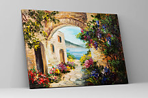 Provence Obraz Maľovaná ulička zs1099