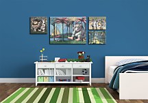 To the Land of the Wild Things - Obraz na płótnie WDC44065