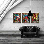 Spider-Man (Retro) - Obraz WDC90819