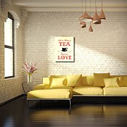Where There is Tea There is Love - Obraz WDC90697