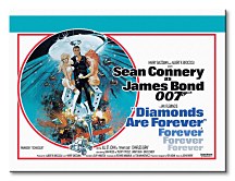 James Bond (Diamonds Are Forever - Circle) - Obraz  WDC92012